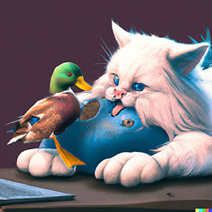 cat and duck discuss micro entity accounts